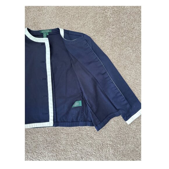Lauren Ralph Lauren Navy Blue Blazer - Picture 4 of 4